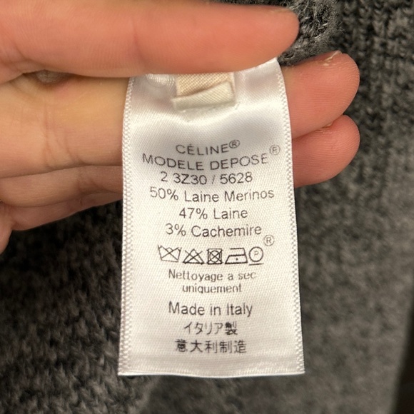 Celine by Phoebe Philo oversized turtleneck sweater - Picture 11 of 14